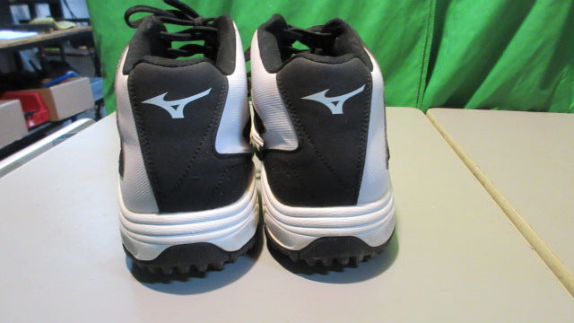 Load image into Gallery viewer, Used Mizuno Baseball Turf Shoes Black/ White Size - 13
