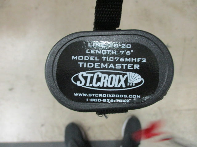 Load image into Gallery viewer, St Croix Tidemaster TIC76MHF# 10-20# 7' 6" FLY ROD With case
