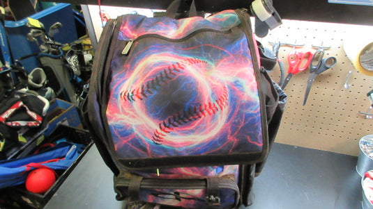 Used Boombah Superpack Hybrid Rolling Bat Bag