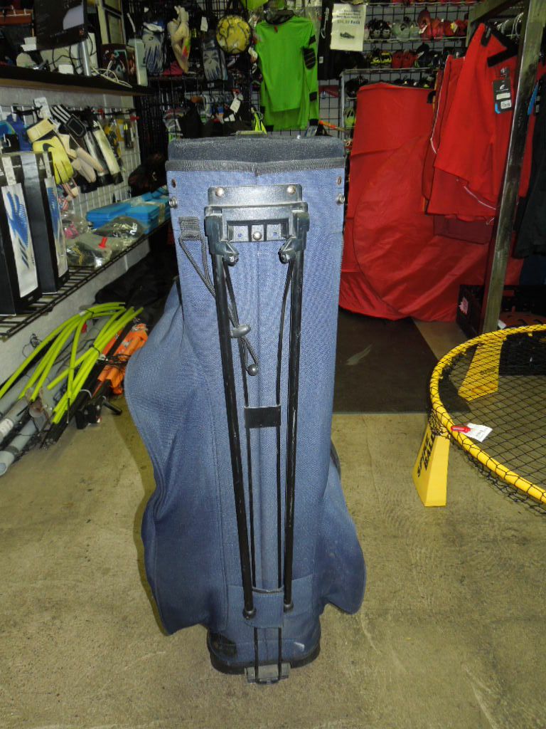Load image into Gallery viewer, Used Mizuno Pro Stand Bag in Navy
