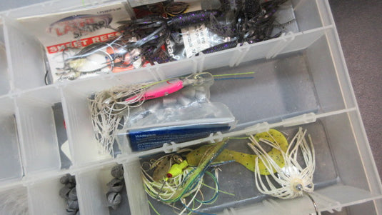 Used Bass Pro Shops Tackle Bag W/ Tackle Boxes