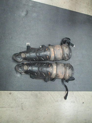 Used All Star Size 9 - 12 Youth Baseball Shin Guards
