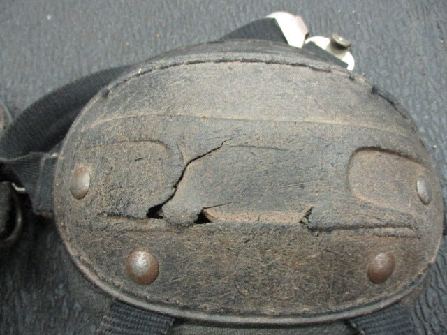 Load image into Gallery viewer, Used Easton Youth Catchers Shin Guards (Cracked)- (Has Wear)
