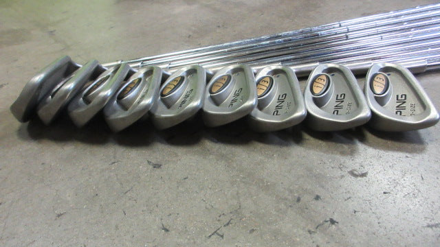 Load image into Gallery viewer, Used Ping i3 0-Size Blue Dot Complete Iron Set 3 - 9 + Pitch &amp; Sand Wedge
