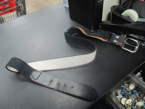 Used Black Youth Baseball Belt