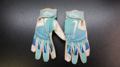 Used Nike MVP HyperDiamond Edge Batting Gloves - Youth