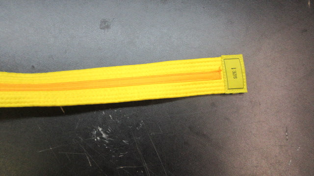 Load image into Gallery viewer, Used Yellow Karate Belt - Size 1
