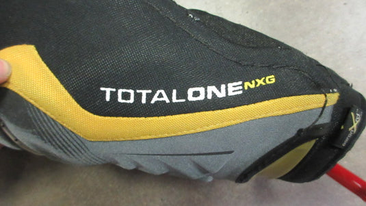 Used Bauer Totalone NXG Hockey Elbow Pads Size Large - Black