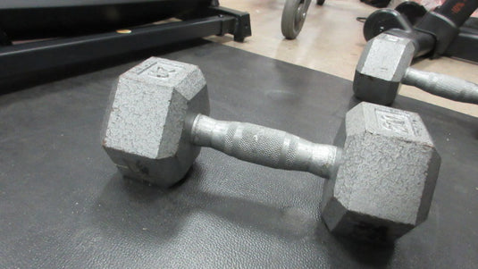 Used 20lb Cast Iron Dumbbell