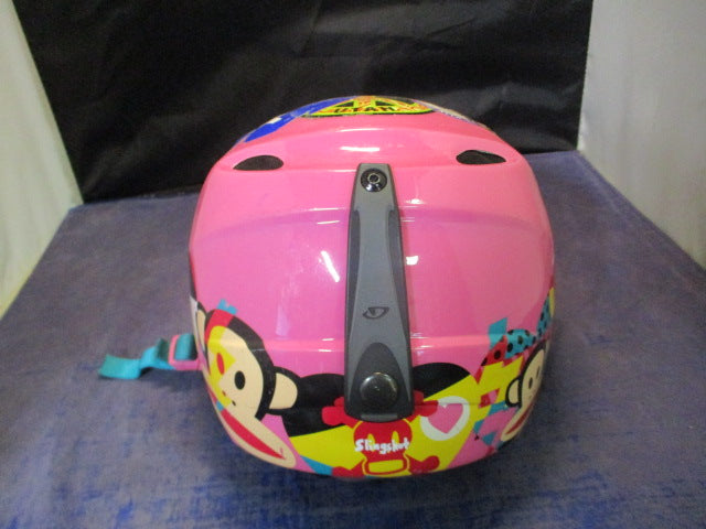 Load image into Gallery viewer, Used Giro Paul Frank Slingshot Snow Helmet Size Youth - small dent
