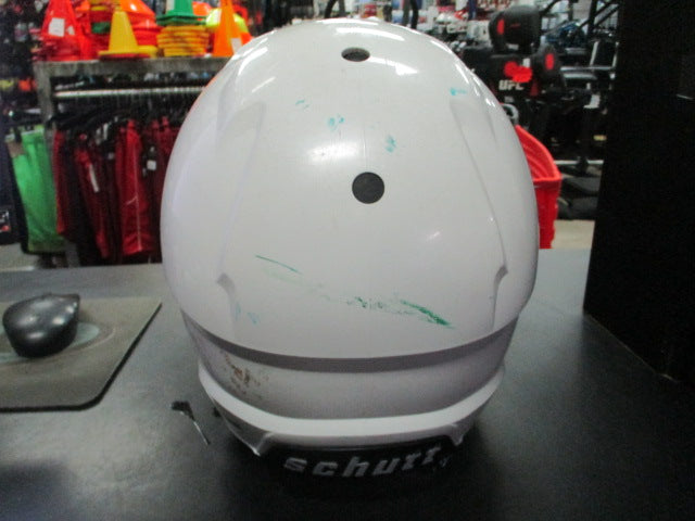 Load image into Gallery viewer, Used Schutt Vengeance A11 White Football Helmet Size Youth XL
