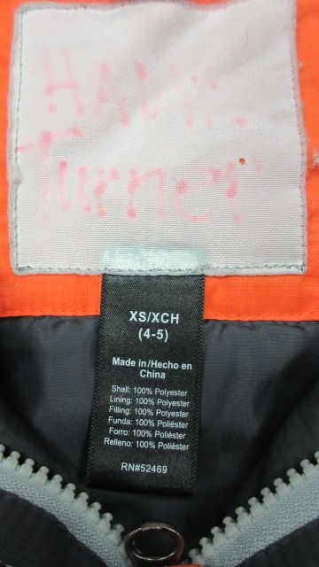 Load image into Gallery viewer, Orange XS Winter Outerwear / Jackets
