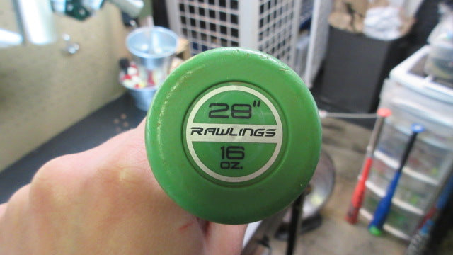 Load image into Gallery viewer, Used Rawlings Threat 28" -12 Composite USA Baseball Bat
