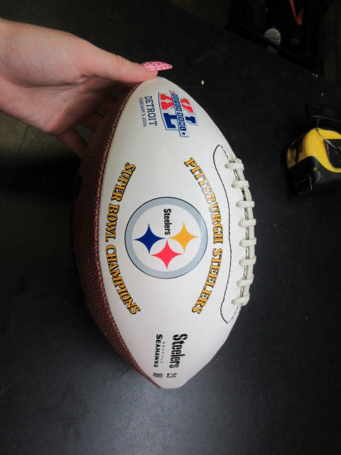 Used Steelers Super Bowl XL Football