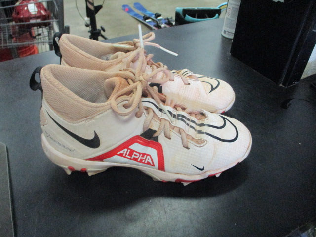 Load image into Gallery viewer, Used Nike Alpha Menace 3 Shark Size 4y cleats
