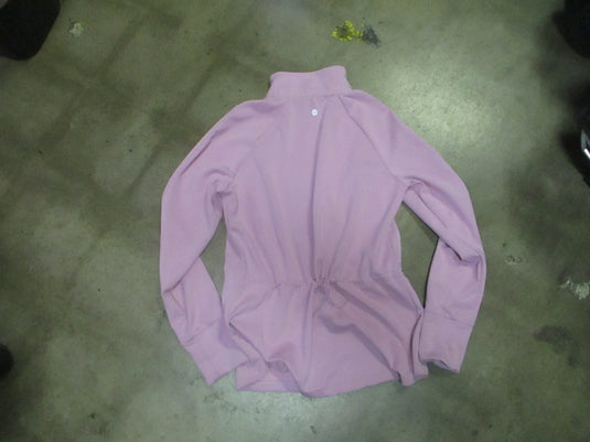 Used Apana Womens Yoga Jacket in Pink Size Large