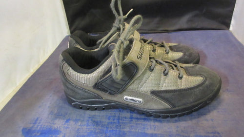 Used Shimano 038W Mountain Bicycle Shoes Adult Size 7.5