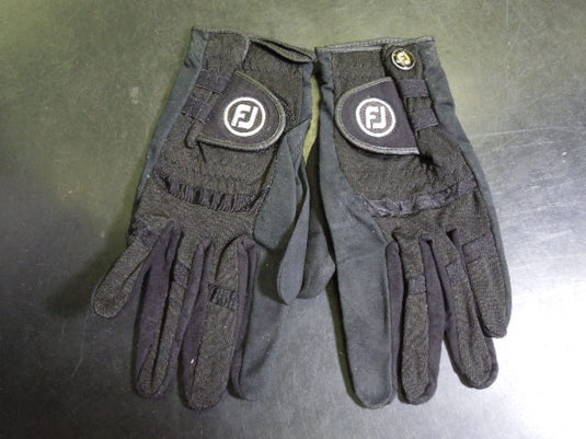 Used Footjoy Rain Grip Mens Golf Gloves Size M/L