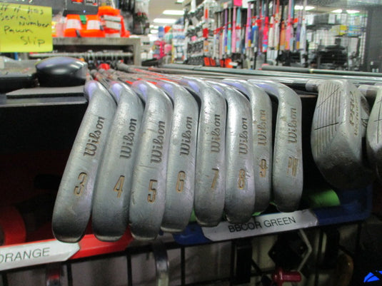 Used Wilson Pro Technique Mid Size Golf Club Set 1D, 3/5W, 3-8I and PW 11pc