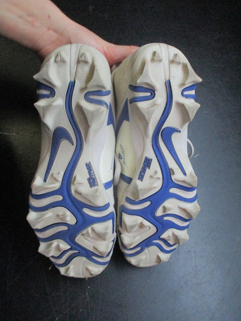 Load image into Gallery viewer, Used Nike Alpha Menace 3 Shark GS Football Cleats - Size Youth 4.5
