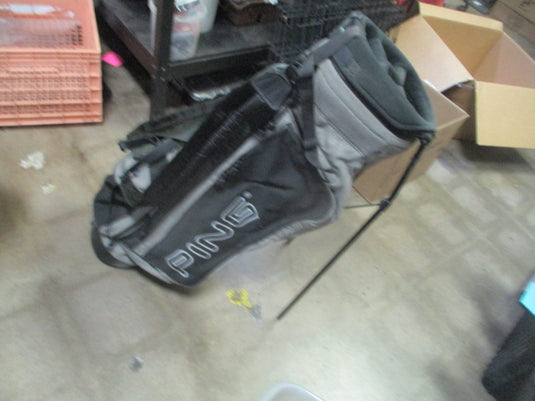 Used Ping Black/Gray Stand Golf Bag