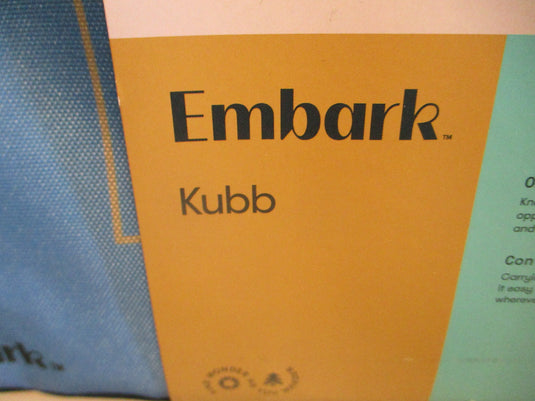 Embark Kubb Rubberwood Target Toss