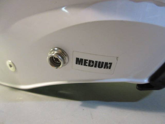 Used Schutt Vengeance A3 White Youth Medium Football Helmet
