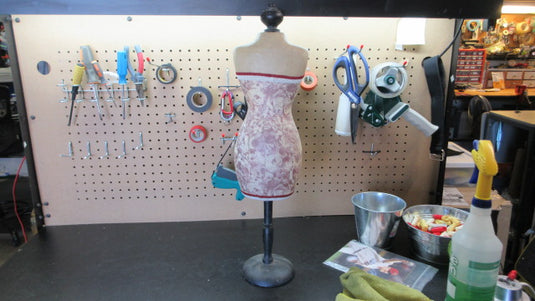 Used Table Top Female Mannequin 24