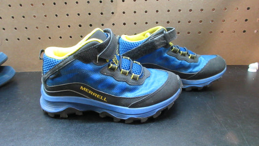 Used Merrell Moab Float Pro Shoes - Youth Size 1 - Blue