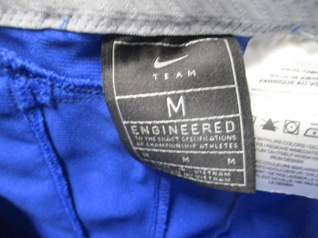 Load image into Gallery viewer, Used Nike Blue Knicker Bottom Pants Adult Size Medium
