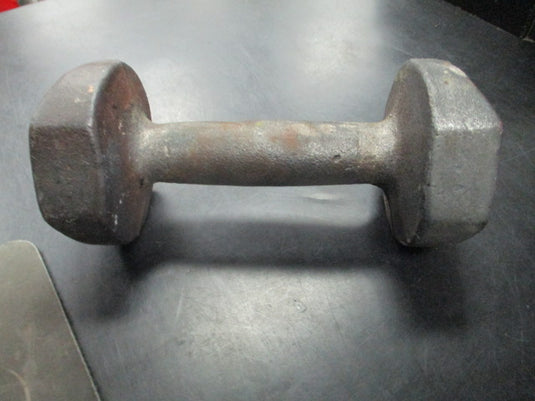 Used Cast Iron 7LB Dumbbell