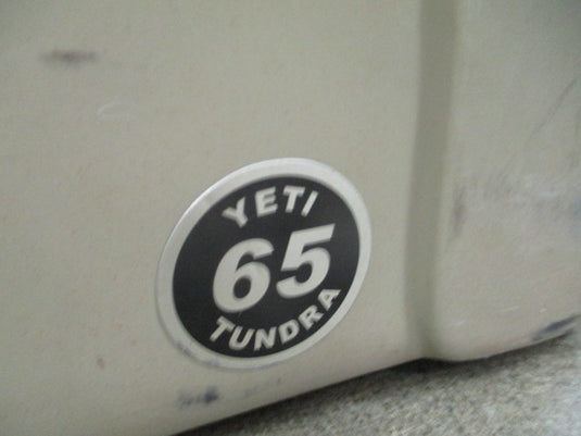 Used Yeti Tundra 65 Hard Cooler - Heavily Worn Straps