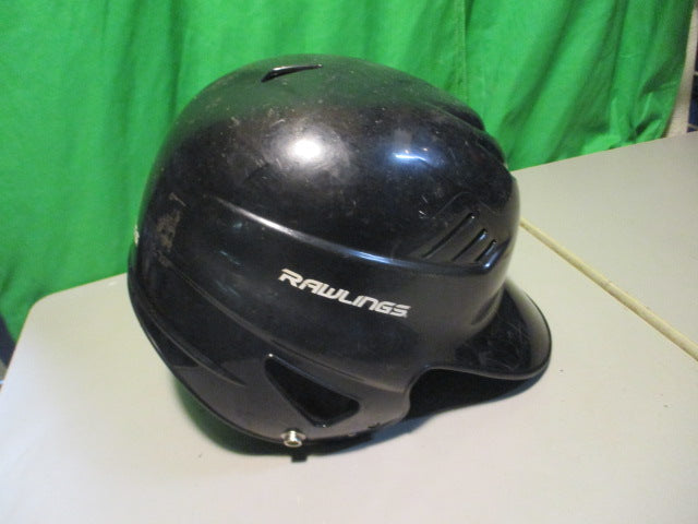 Load image into Gallery viewer, Used Rawlings Black batting helmet 6 1/4- 6 7/8

