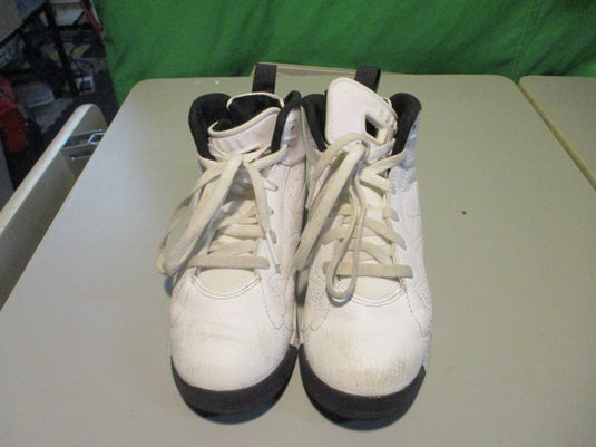 Used Jordan MVP White Green Glow Youth 1 Basketball Shoes