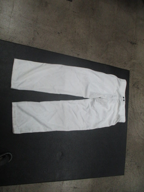 Load image into Gallery viewer, Used Under Armour Open Bottom Youth Large Baseball Pant
