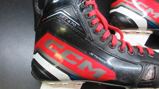 Used CCM Jetspeed FT 670 Hockey Skates - 6.5