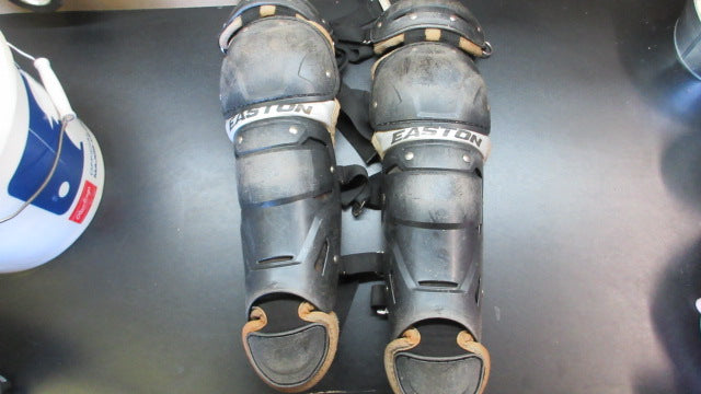 Load image into Gallery viewer, Used Easton Catchers Shin Guards - Youth
