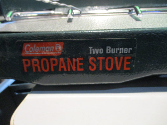 Used Coleman 2 Burner Camp Stove