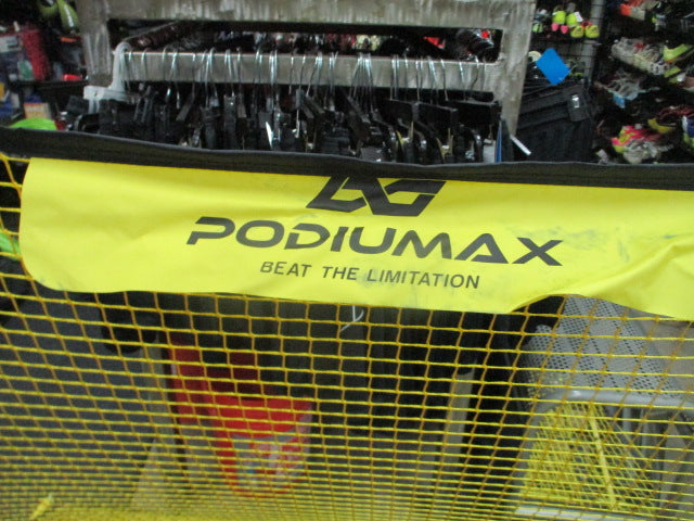 Load image into Gallery viewer, PodiuMax Upgraded Portable Soccer Trainer 2 in 1 Soccer Rebounder Net
