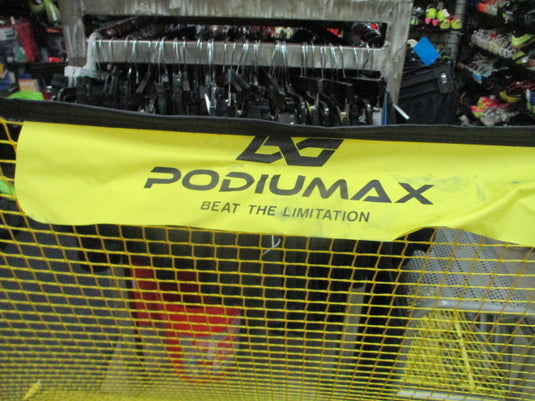 PodiuMax Upgraded Portable Soccer Trainer 2 in 1 Soccer Rebounder Net