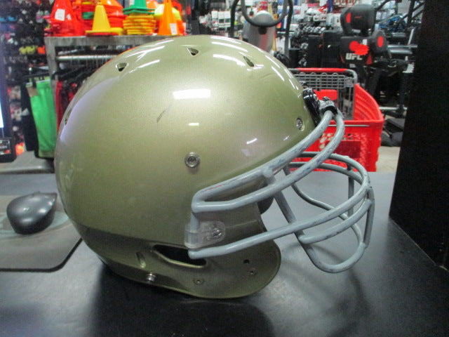 Load image into Gallery viewer, Used Schutt Recruit Hybrid Gold Football Helmet Size Youth XL

