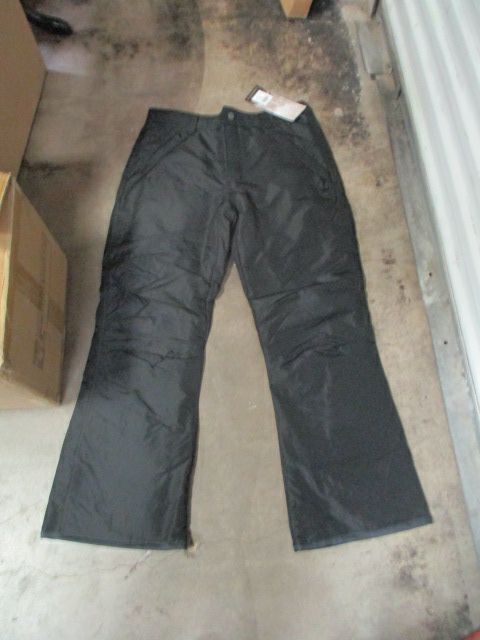 New Sportcaster Classic Pull-On Snow Pants Women's Adult Size Large - Black