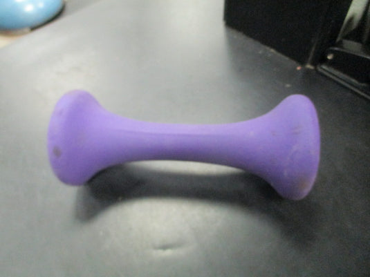 Used Tone Fitness 5 LB Rubber Dumbbell
