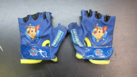 Used Paw Patrol Fingerless Cycling Gloves