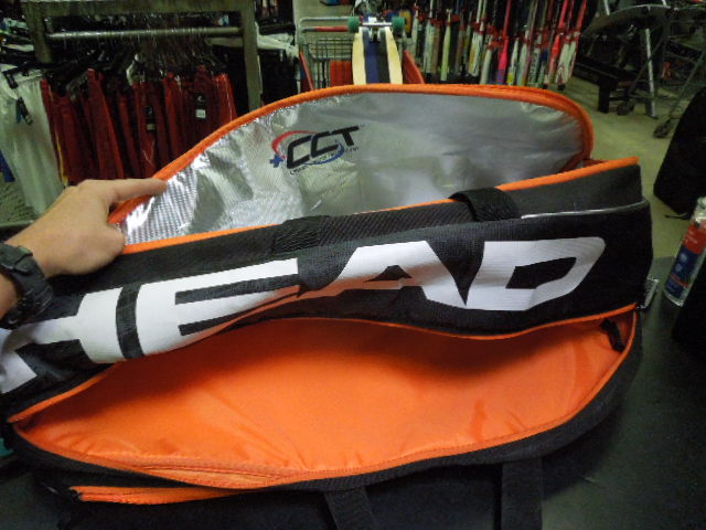 Load image into Gallery viewer, Used Head Tour Team Combi Multi Racquet Bag with Climate Controlled Compartment
