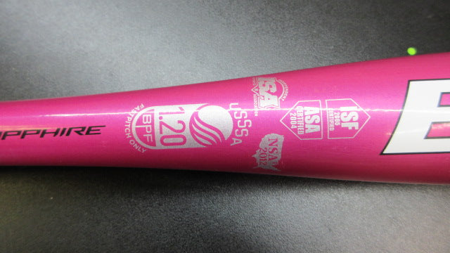 Load image into Gallery viewer, Used Easton Pink Sapphire 27&quot; -10 USSSA Aluminium Fastpitch Softball Bat
