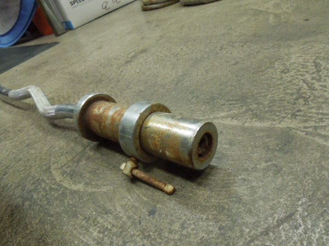 Load image into Gallery viewer, Used Olympic Ez Curl Bar with Screw in Locks Heavy Rust
