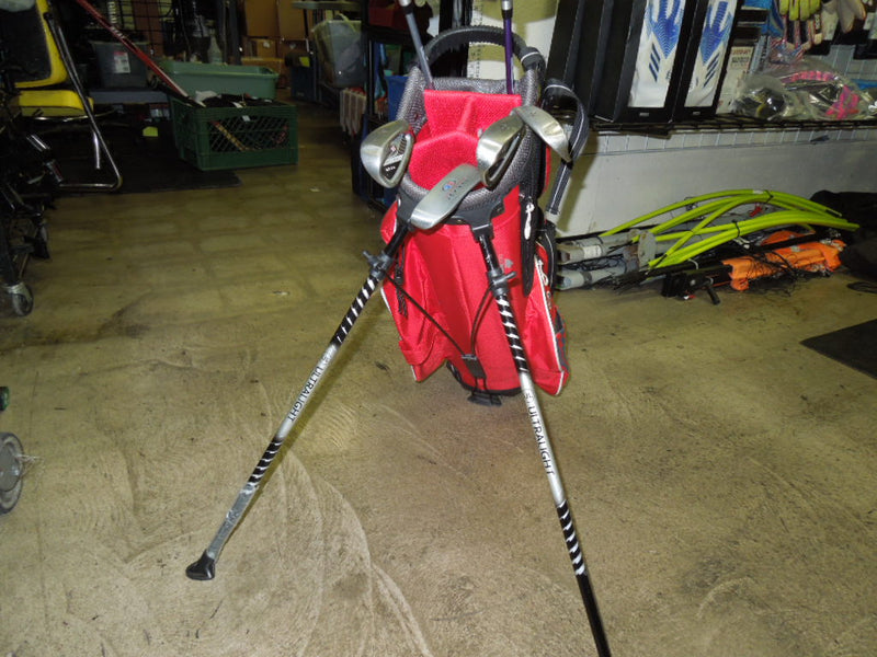 Load image into Gallery viewer, Used U.S. Kids Golf UL 54s DV3 6pc Jr. Golf Club Set with Bag
