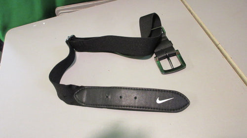 Used Nike Adult Black Baseball Belt