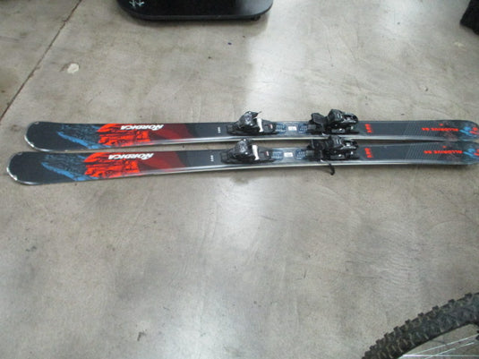 Used Nordica Alldrive 84 180Cm Downhill Skis W/ Marker Bindings